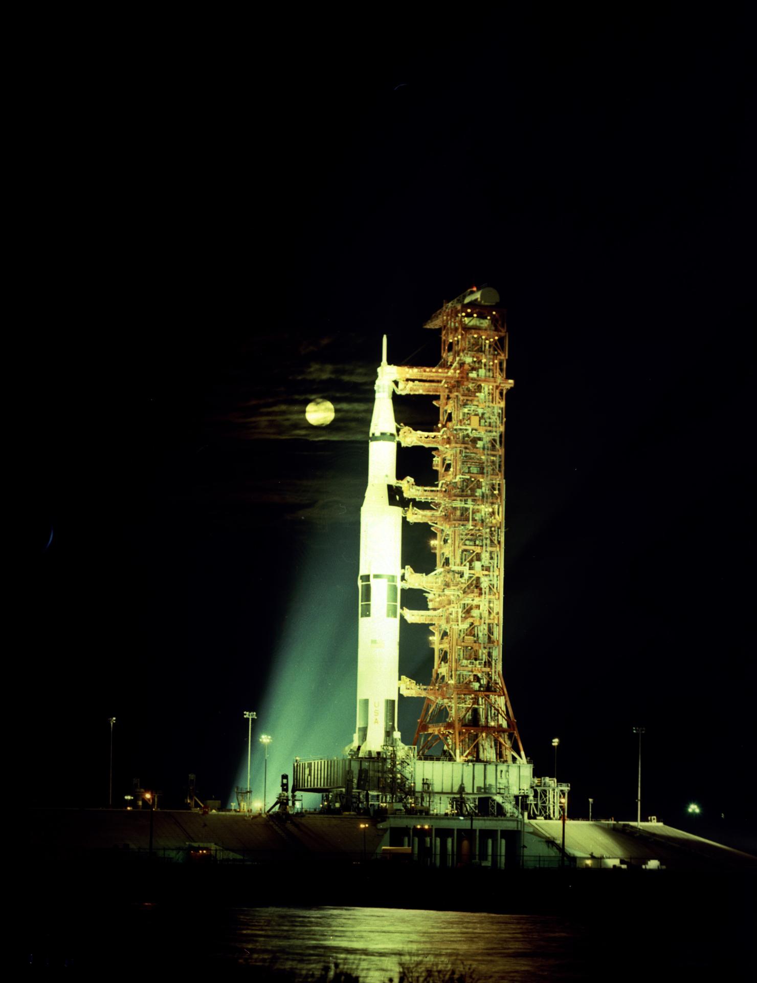 Apollo 17 Rollout 1972 Apollo 17 Rollout 1972