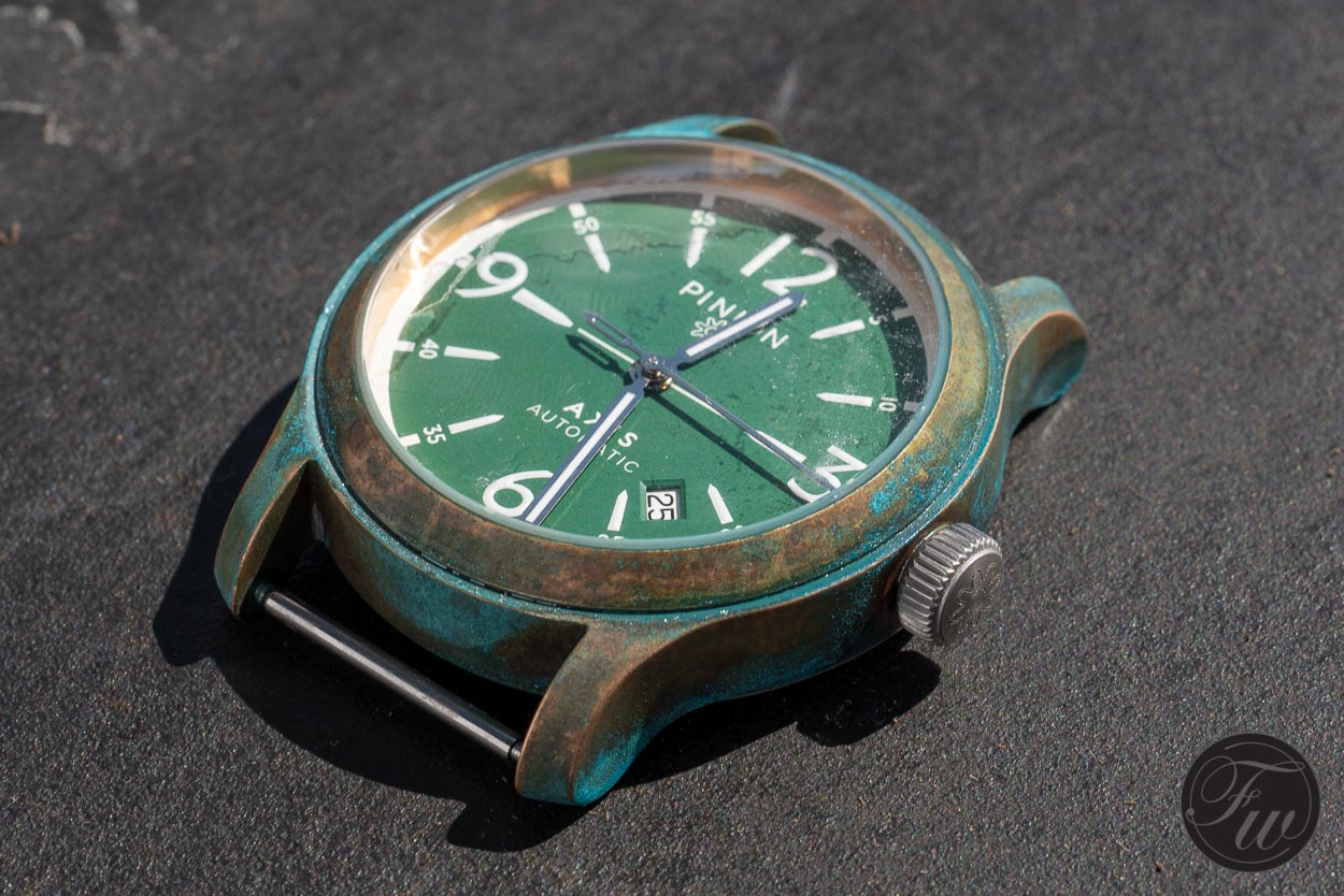 Bronze watch patina Bronze watch patina