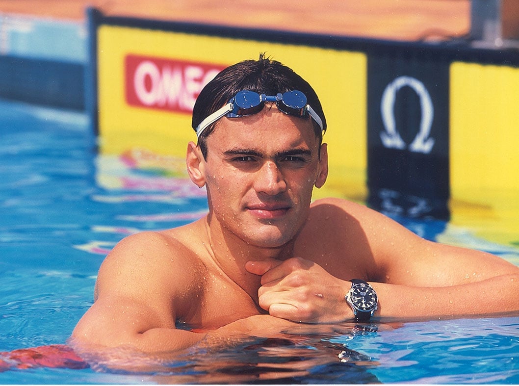 Popov wearing the Seamaster Diver 300M Popov wearing the Seamaster Diver 300M