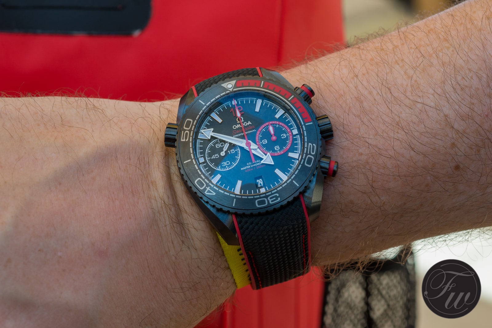 Omega Seamaster Planet Ocean Deep Black Volvo Ocean Race