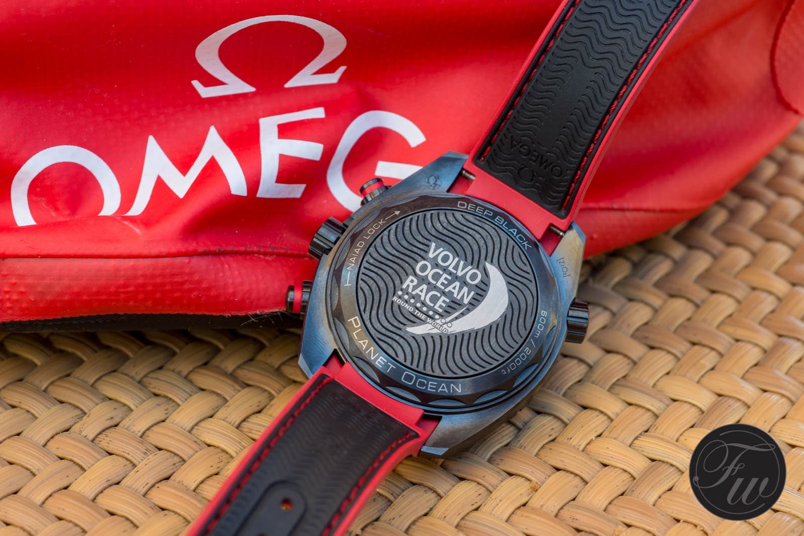 Omega Seamaster Planet Ocean Deep Black Chronograph Volvo Ocean Race 2018