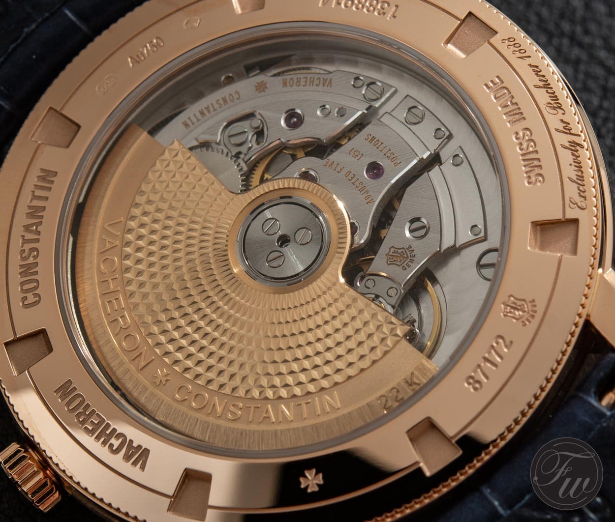 Vacheron Constantin Traditionnelle Bucherer Blue Editions calibre 2455