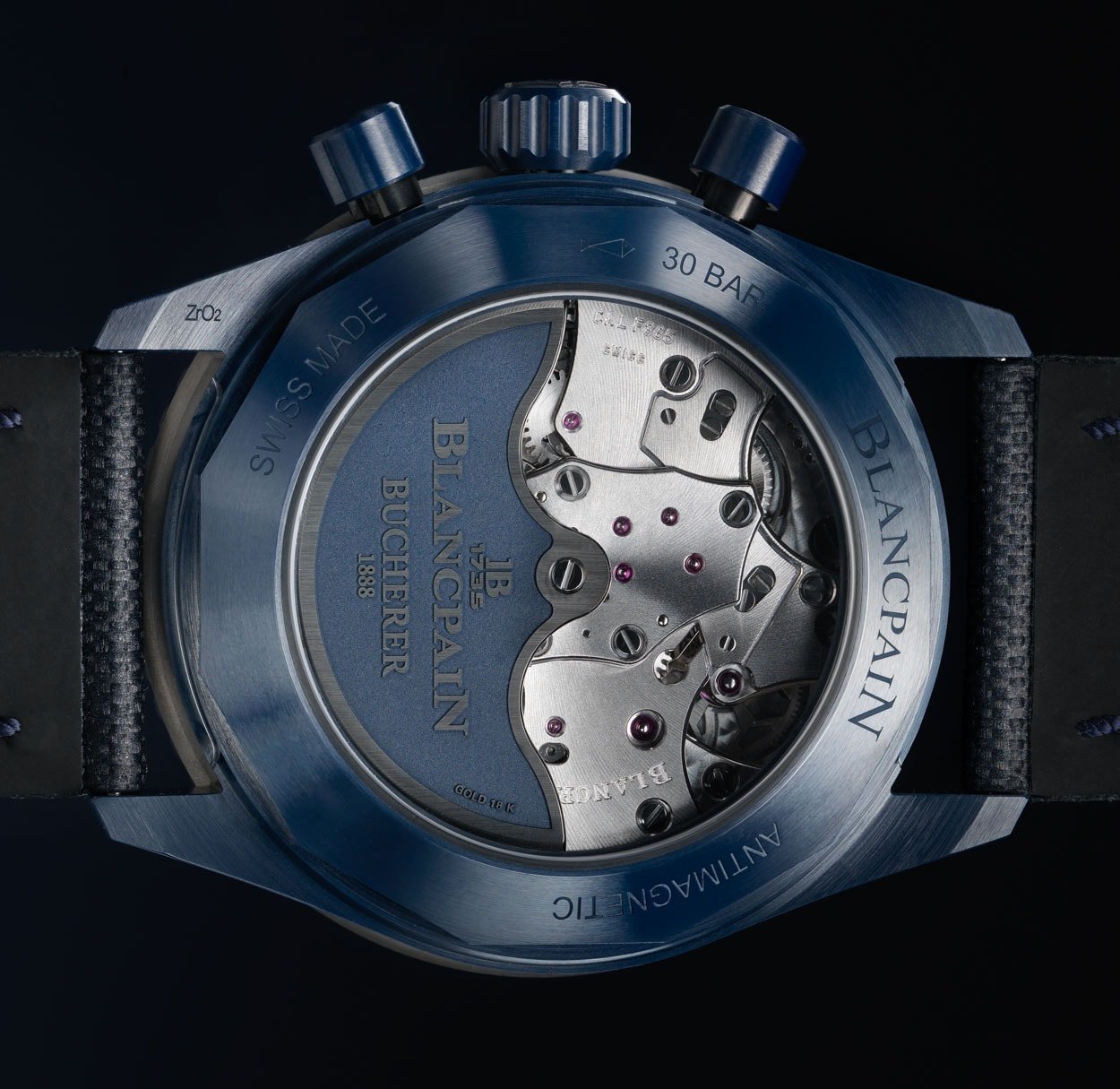 Blancpain Fifty Fathoms Bathyscaphe Bucherer Blue Editions Blancpain Fifty Fathoms Bathyscaphe Bucherer Blue Editions