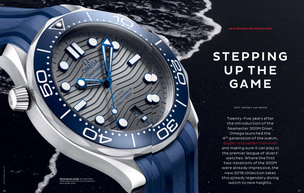 Seamaster 300M Diver Magazine Seamaster 300M Diver Magazine