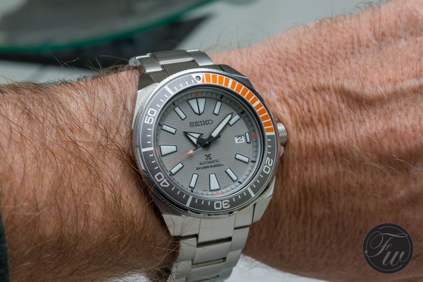 Seiko Samurai SRPD03K1 Dawn Grey Series