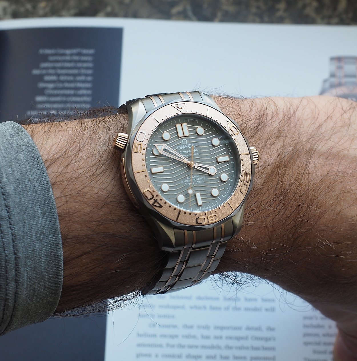 Omega Seamaster 300M Titanium Tantalum