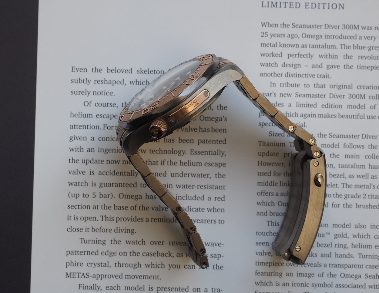 Omega Seamaster 300M Titanium Tantalum