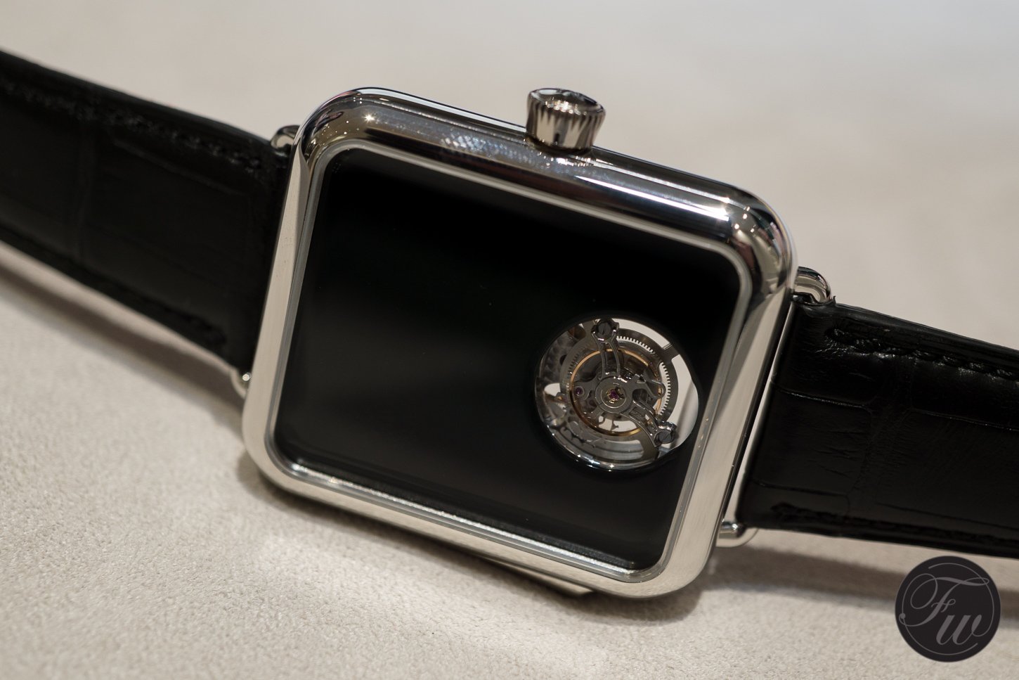 Swiss Alp Watch Concept Black