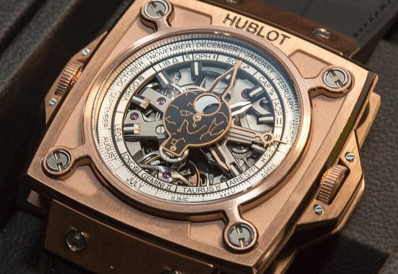Hublot's take on the Anthikythera mechanism