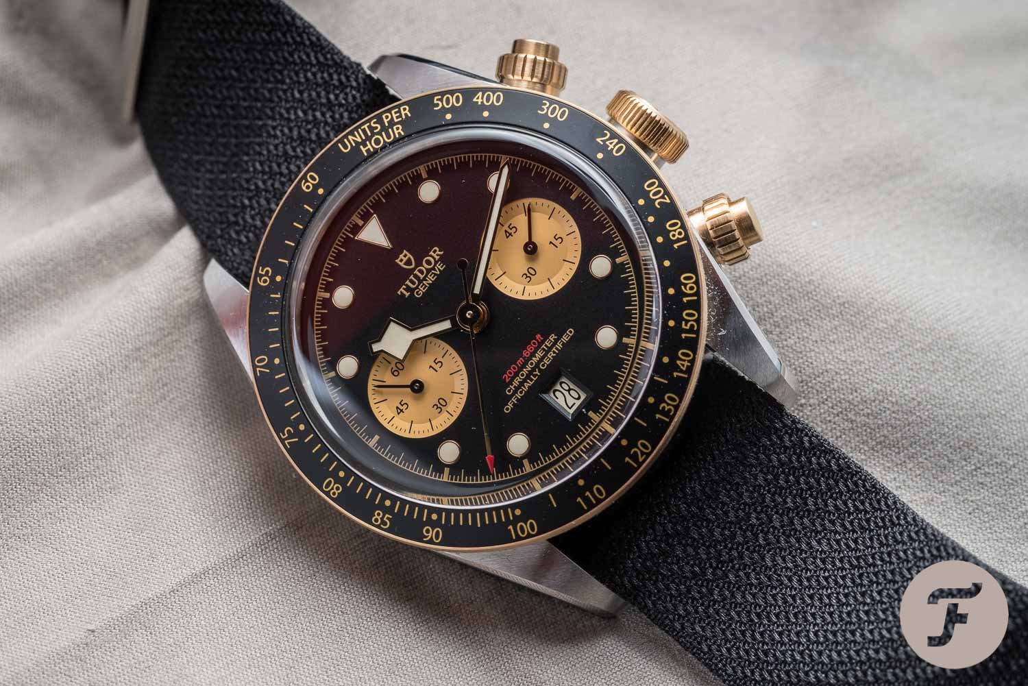 Tudor Black Bay Chrono Steel and Gold