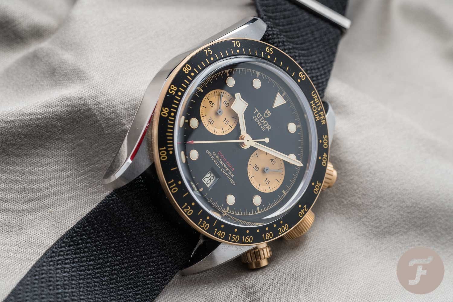 Tudor Black Bay Chrono Steel and Gold