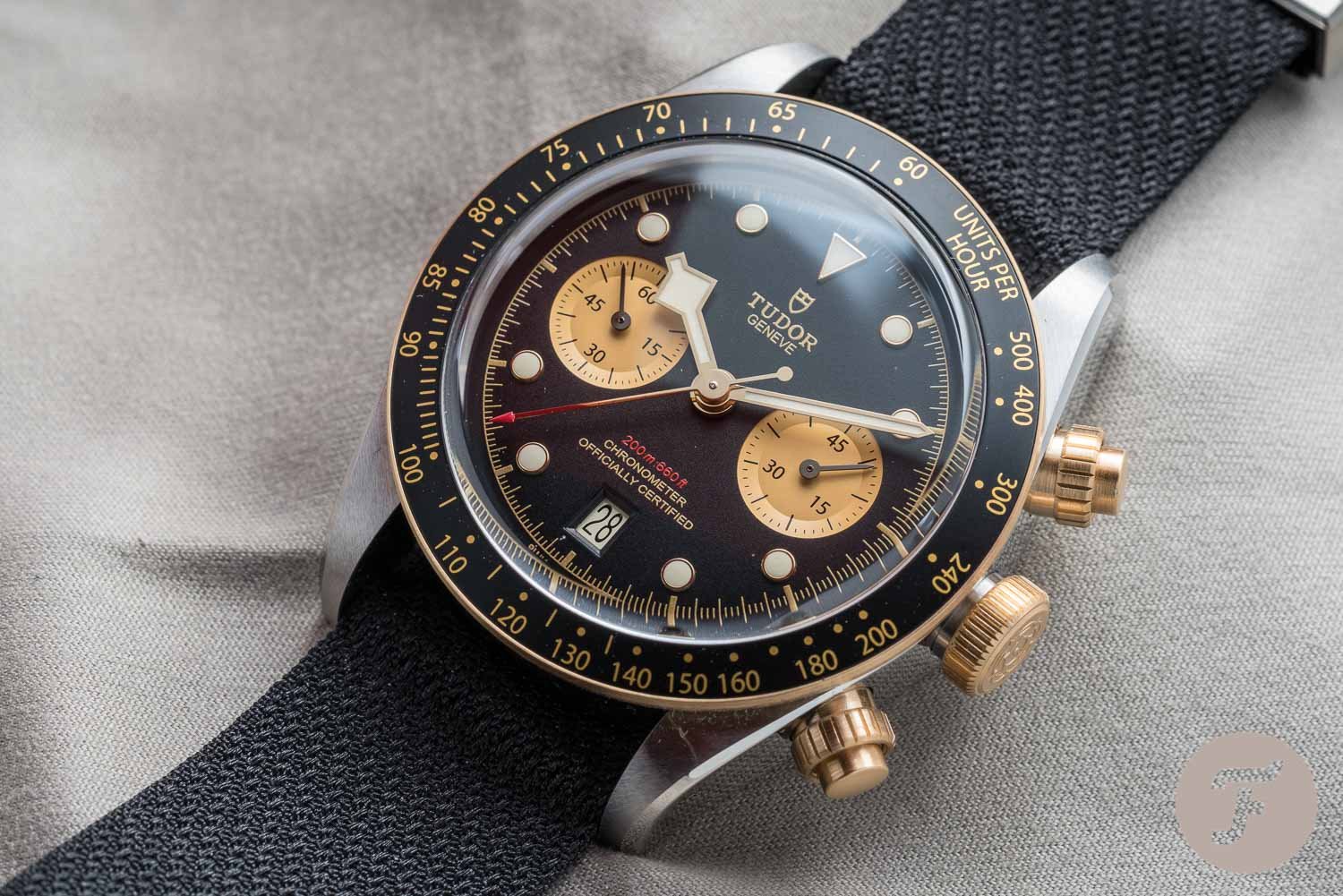 Tudor Black Bay Chrono Steel and Gold