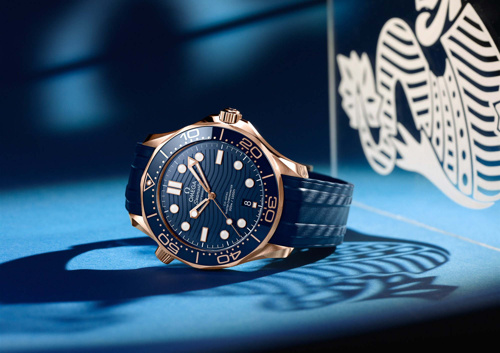 Omega Seamaster 300M Sedna Gold