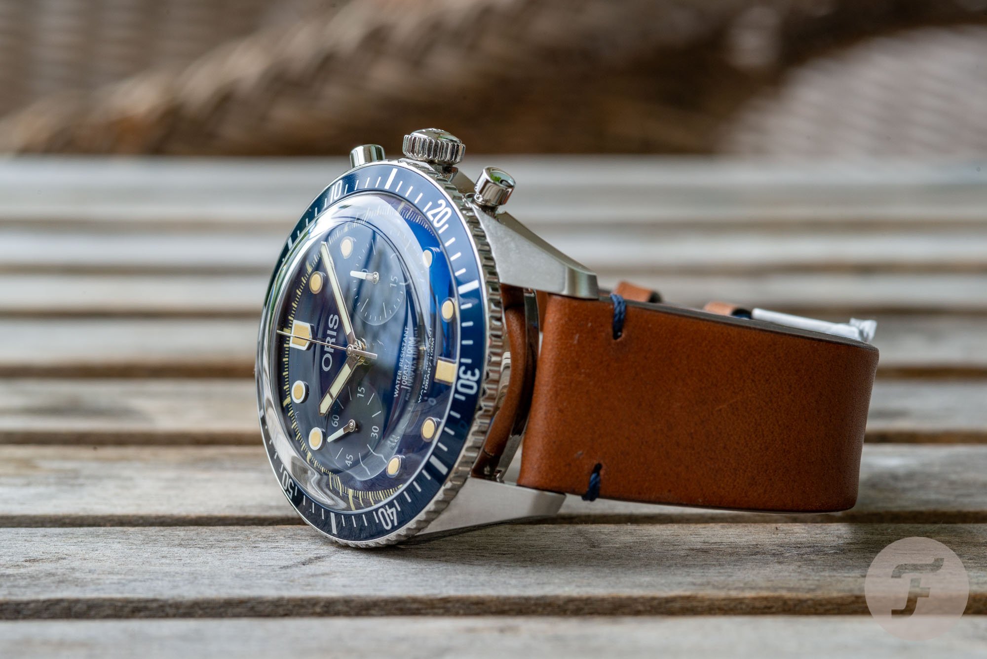 Oris Divers Sixty-Five Chronograph Bucherer Blue Editions