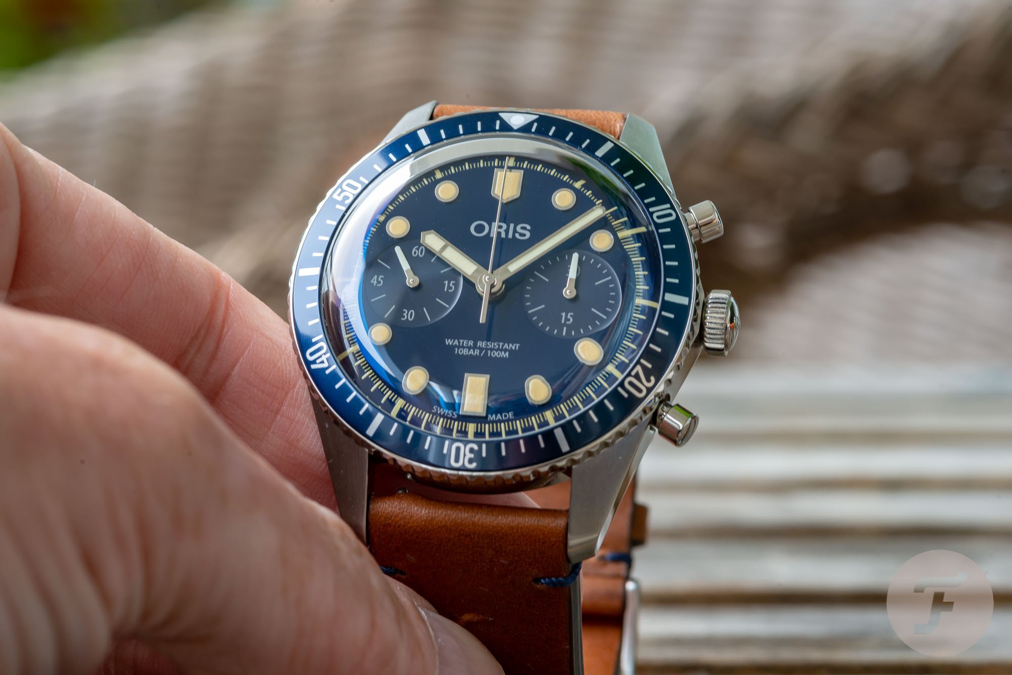 Oris Divers Sixty-Five Chronograph Bucherer Blue Editions