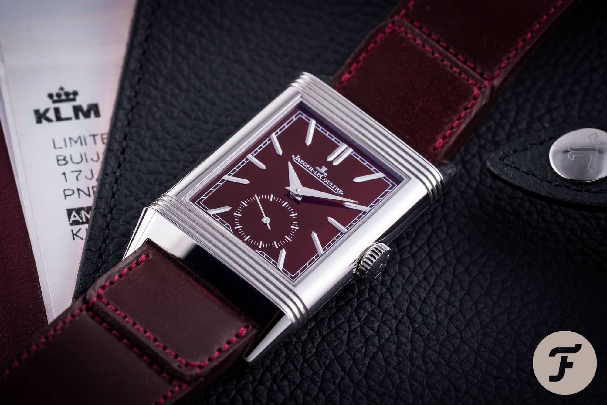Red Dial Reverso Tribute Small Seconds