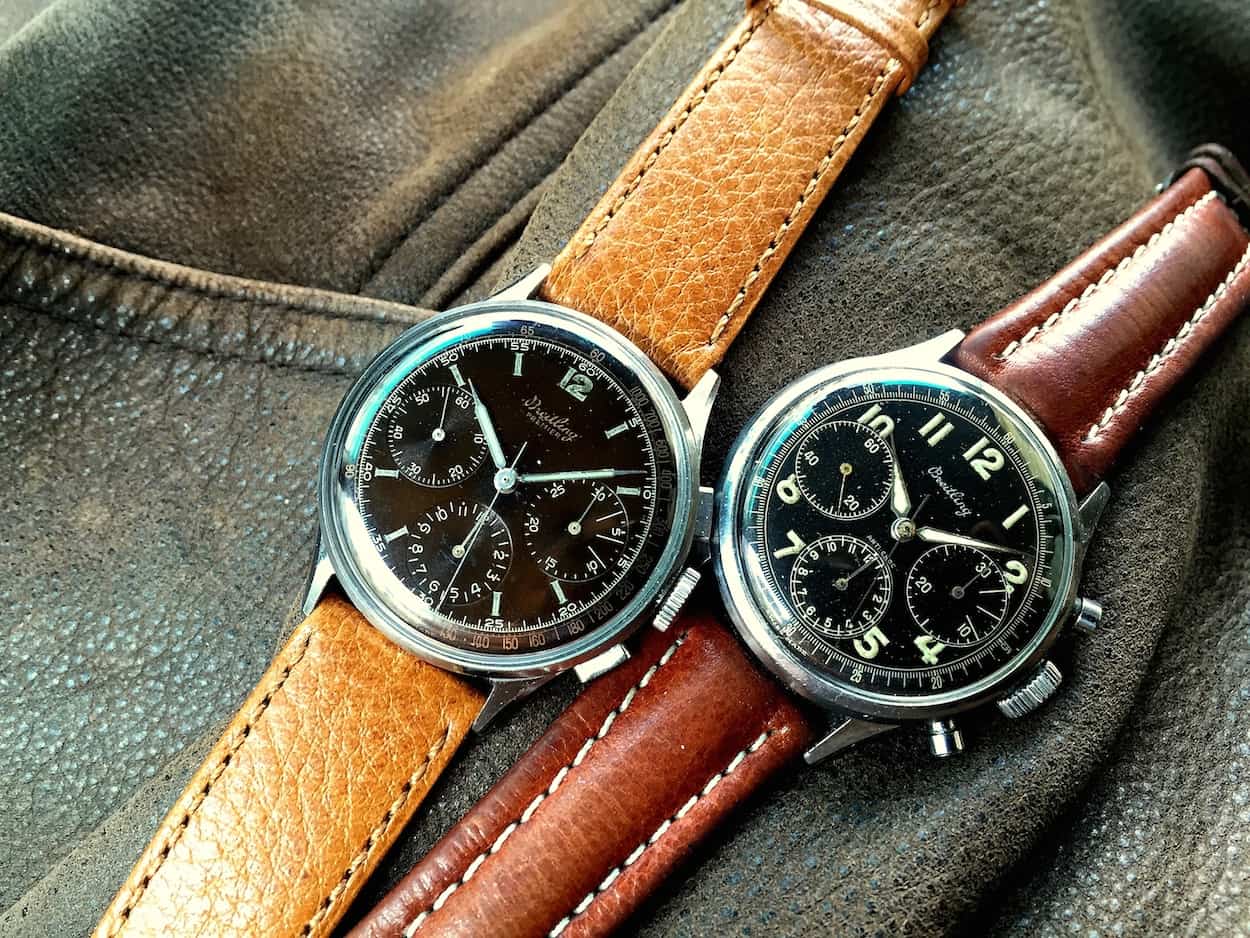 (left) Huit ref.734 from early 1940's (right) ref.765 from late 1930'3-early 1940's