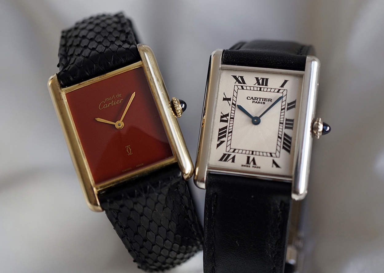 - Must de Cartier Tank and a Tank Louis Cartier -