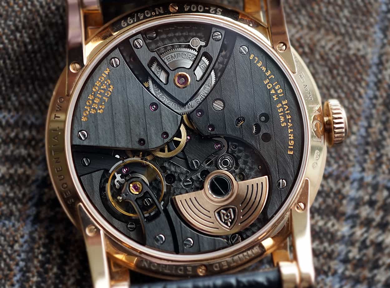 - MCT micro rotor in 18k gold -
