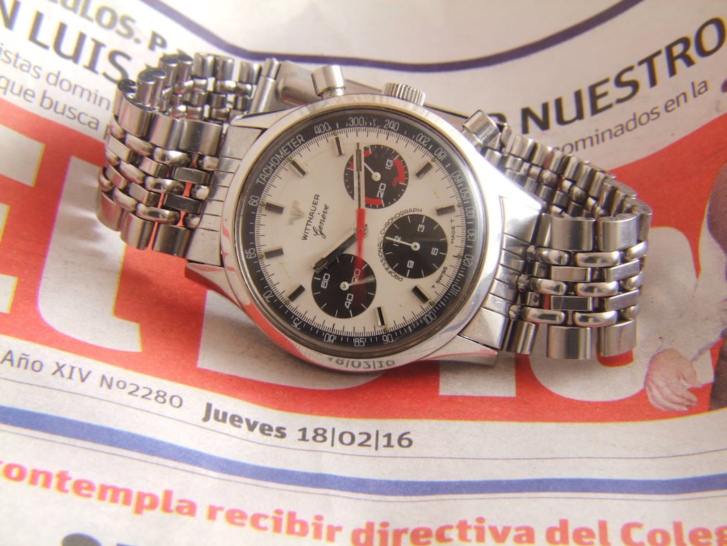 The Wittnauer 8024 242T Panda (photo courtesy of Sheldon James)