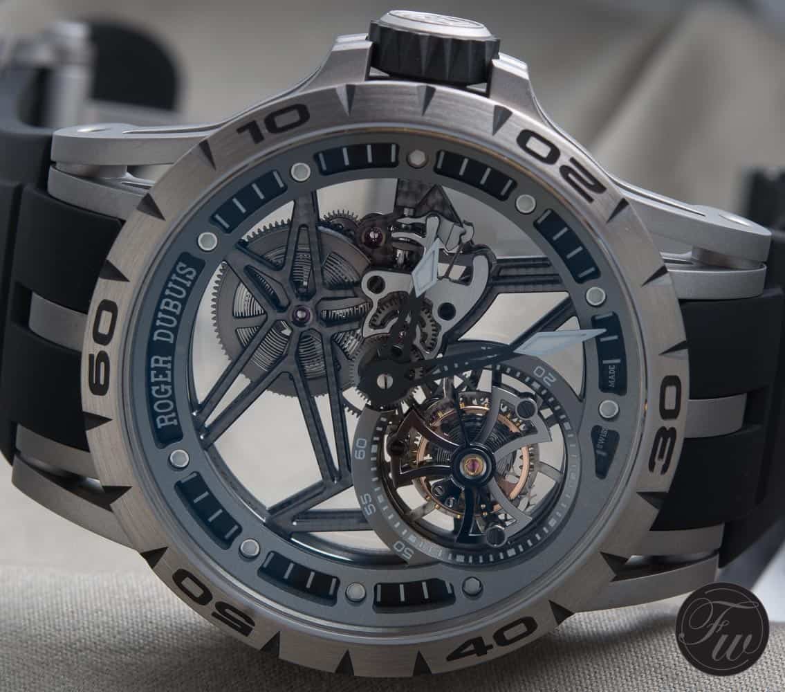 Roger Dubuis Excalibur Spider Skeleton Flying Tourbillon