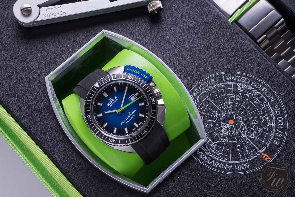 Edox Hydro-Sub 50th Anniversary Limited Edition 80301-3NBU-NBU
