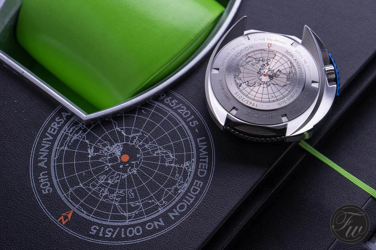Edox Hydro-Sub 50th Anniversary Limited Edition 80301-3NBU-NBU