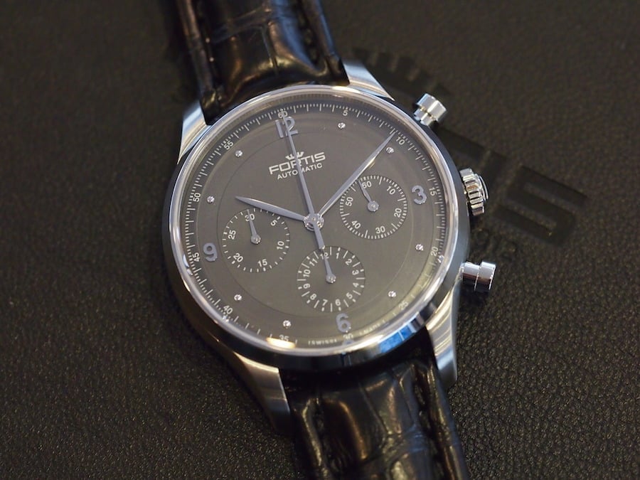 Fortis Terrestis Collection Tycoon anthracite dial