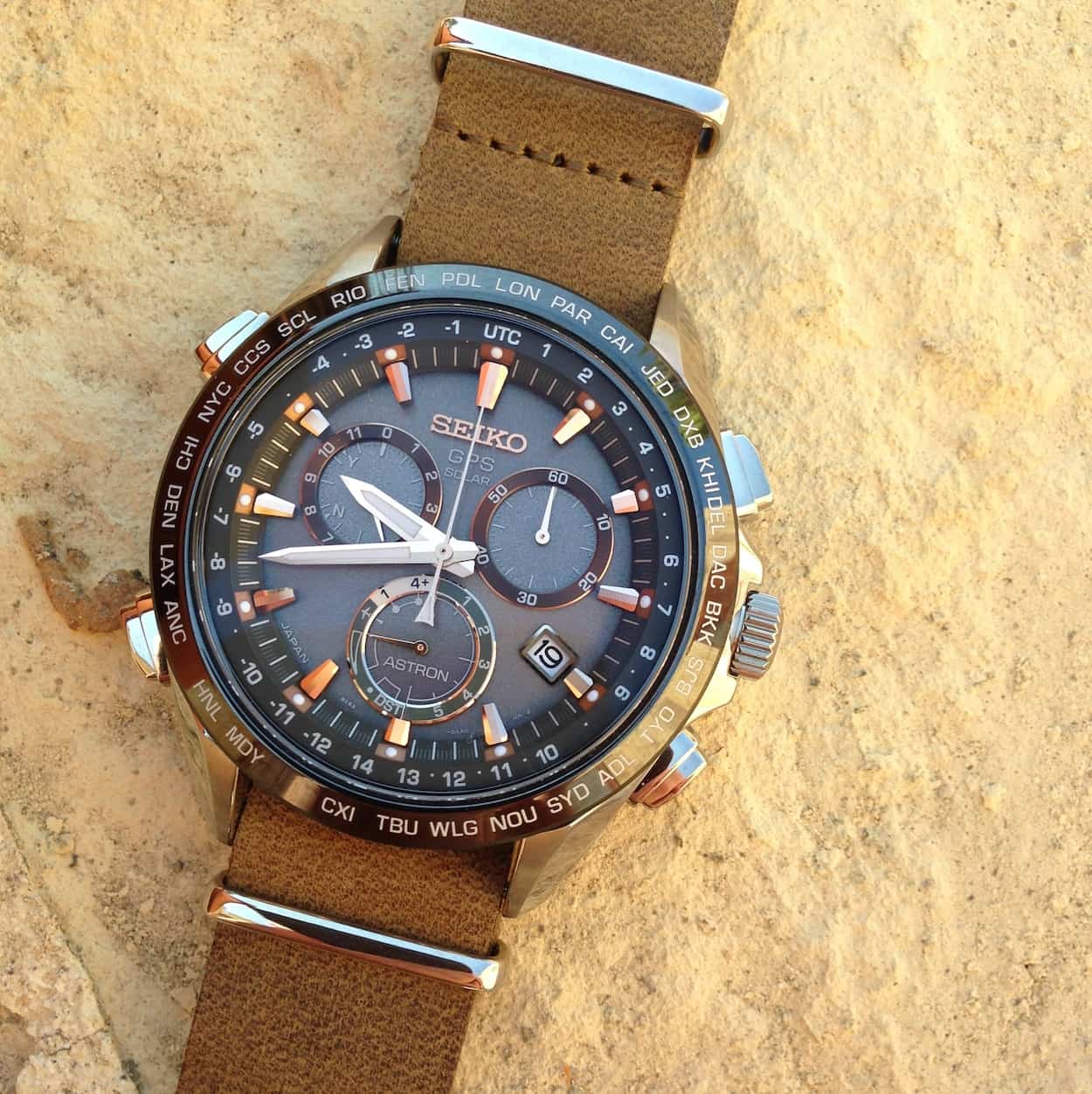 Seiko Astron in the heat