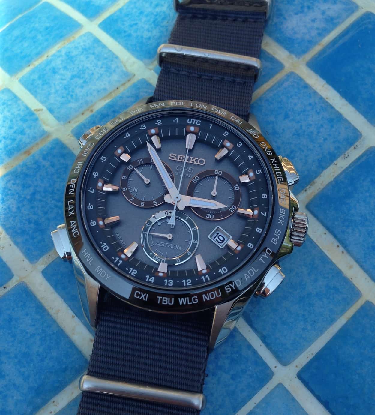 Seiko Astron underwater