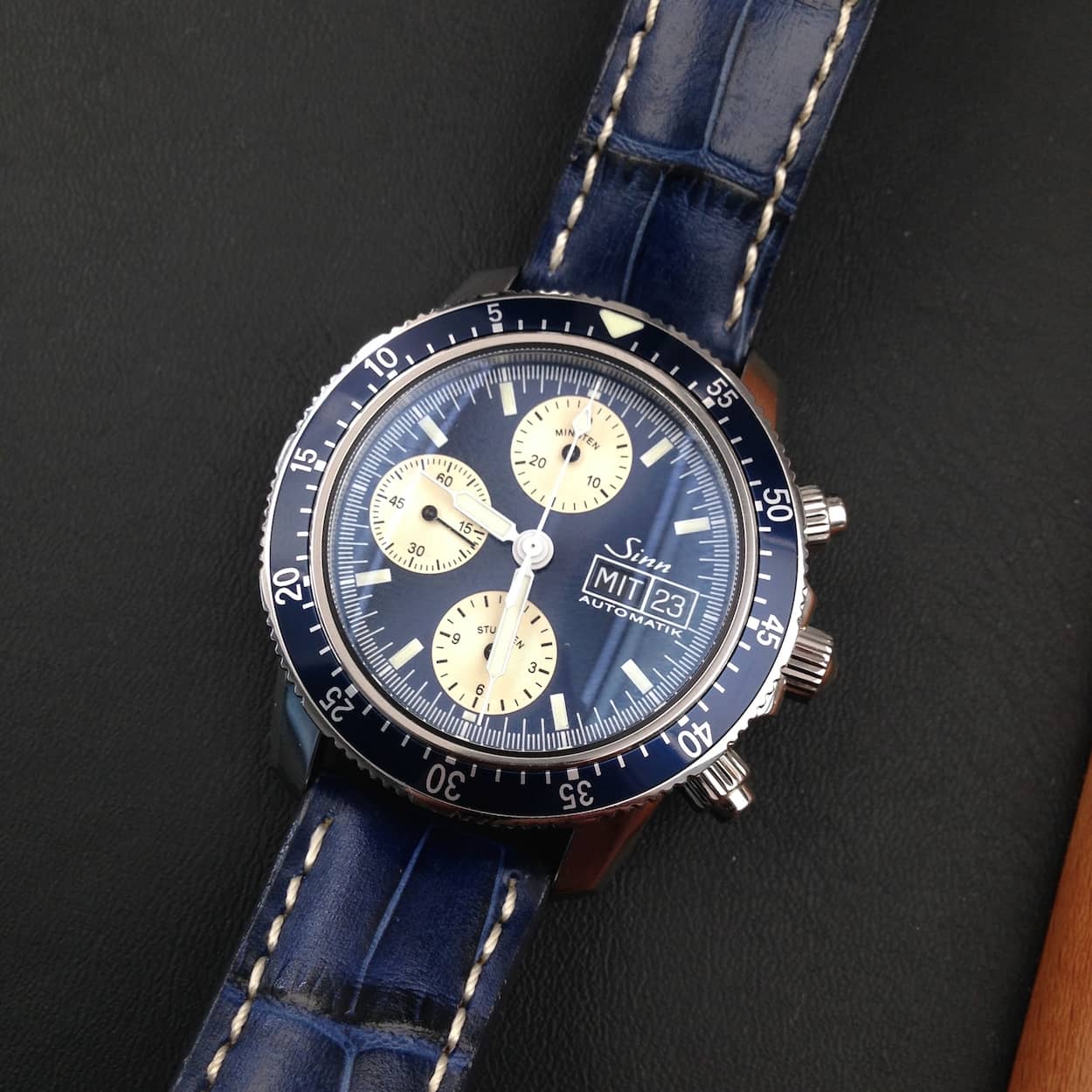 Sinn 103 in blue strap