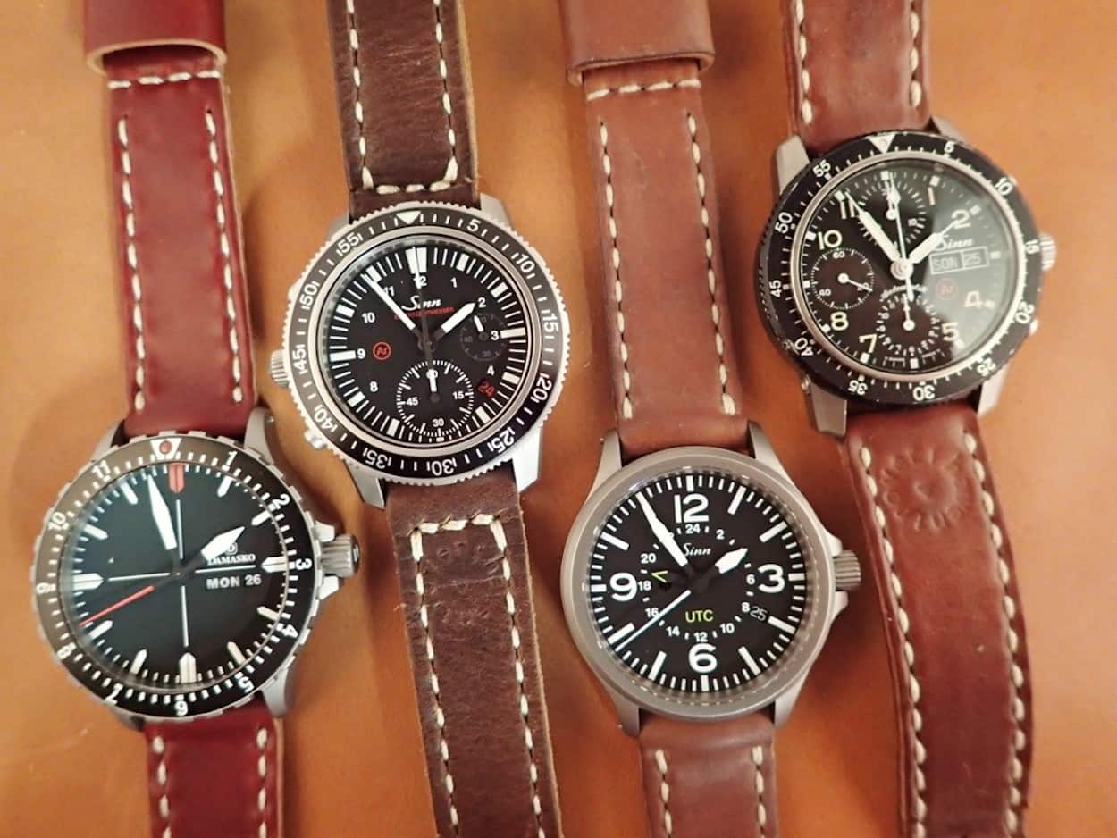 Sinns and a Damasko on ROver Haven straps