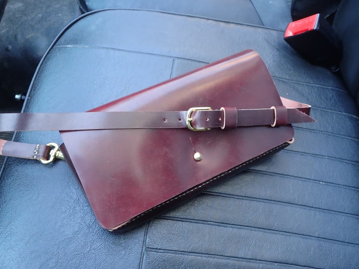 The front side of the Every Day Carry bag from Rover Haven...in a Rover