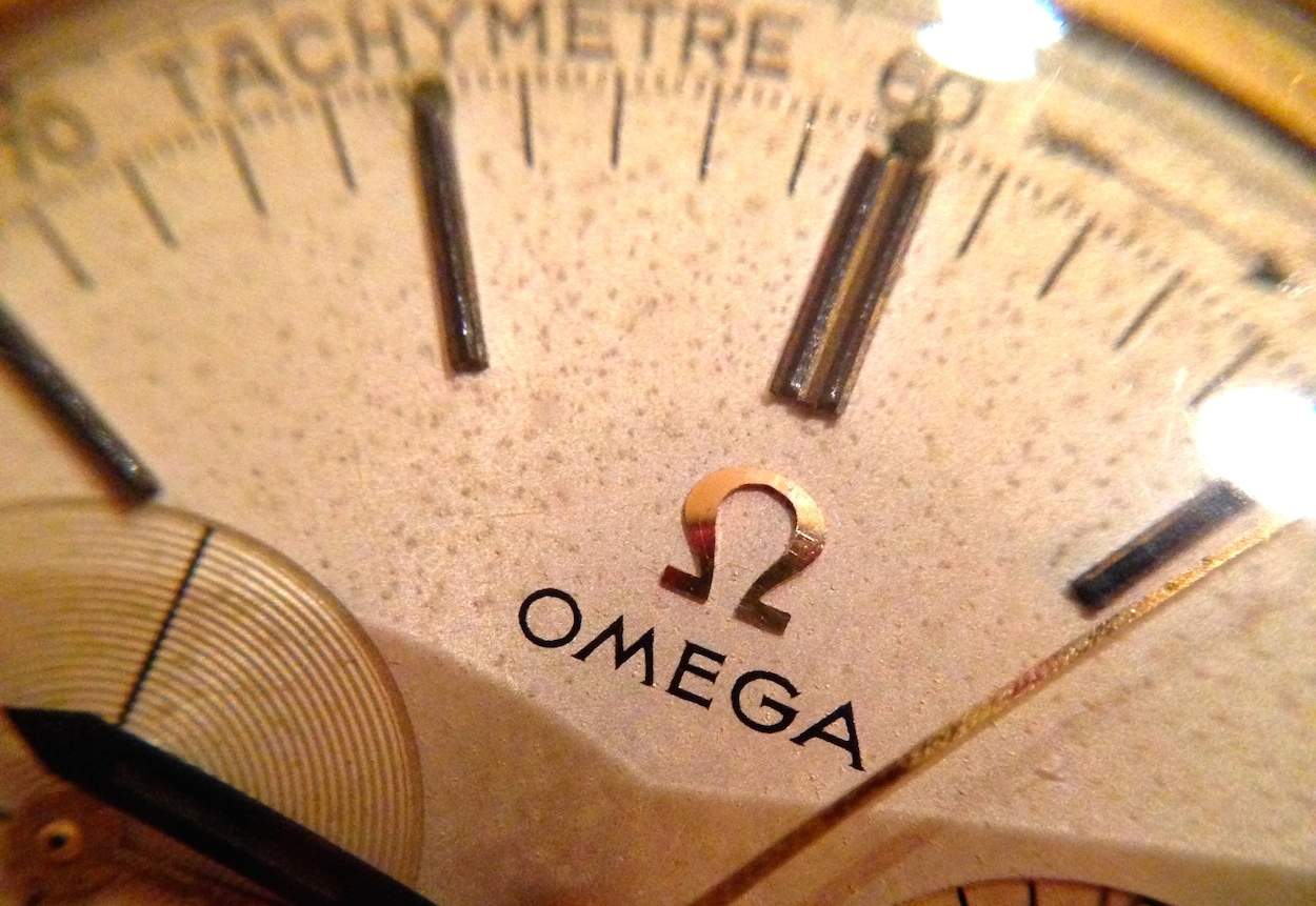 Because applied Omega logos aren't just for Speedmasters!