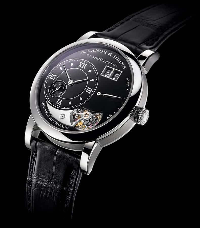 Lange 1 Tourbillon Handwerkskunst