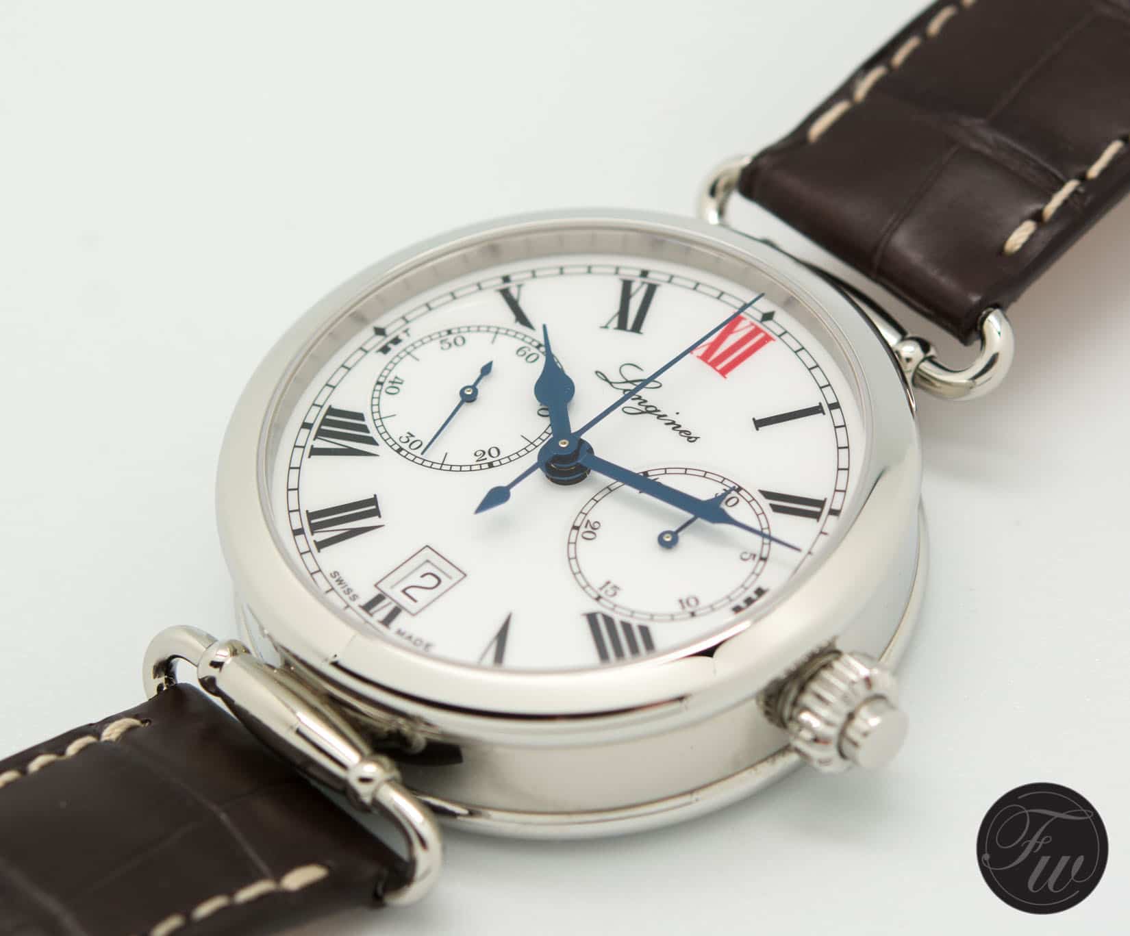 Longines Column-Wheel Single Push-Piece Chronograph
