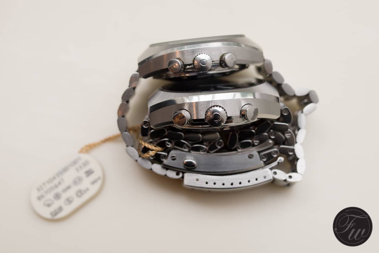 Omega Speedmaster Mark II new and old