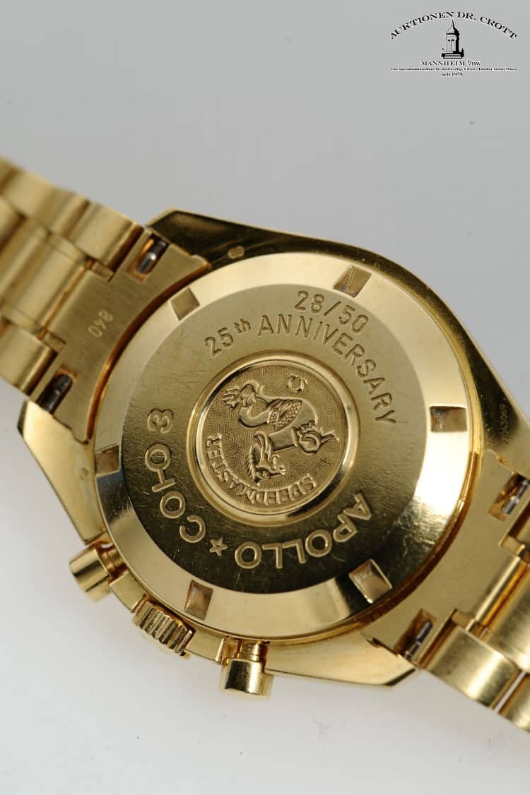 Gold Speedmaster Apollo Soyuz 3195.59