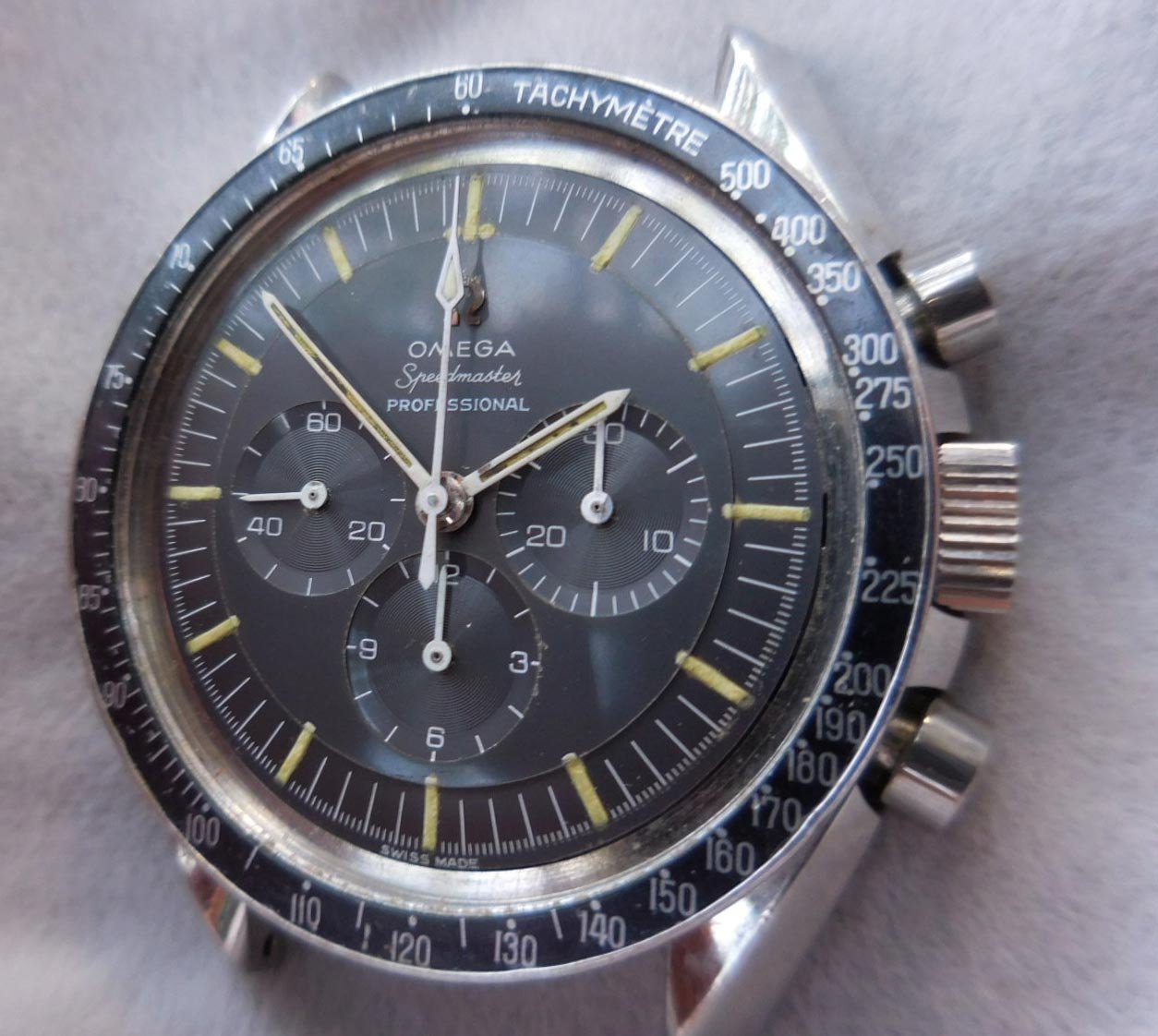 Omega Speedmaster Professional 105.012-65 blue dial
