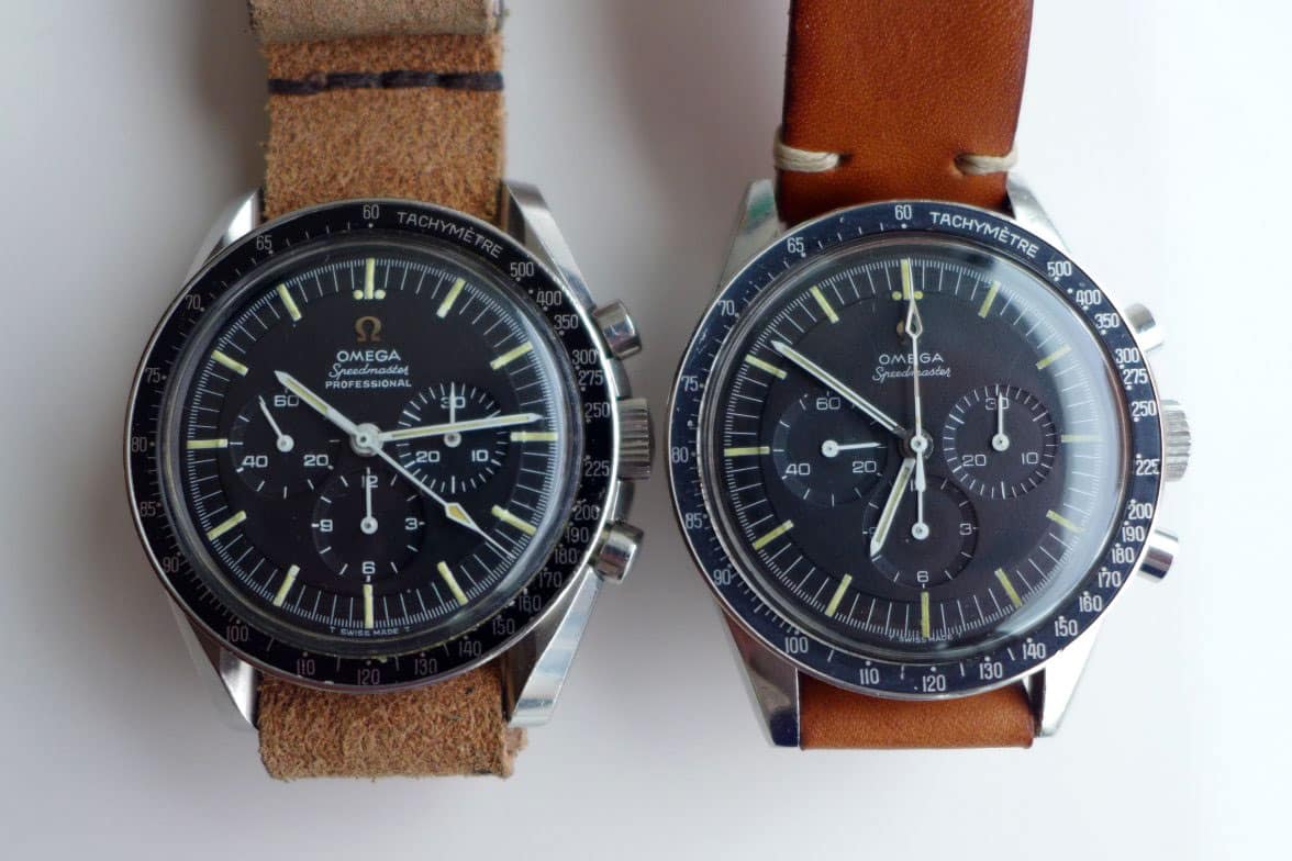 Speedmaster duo: 105.012-66CB and 105.003-65