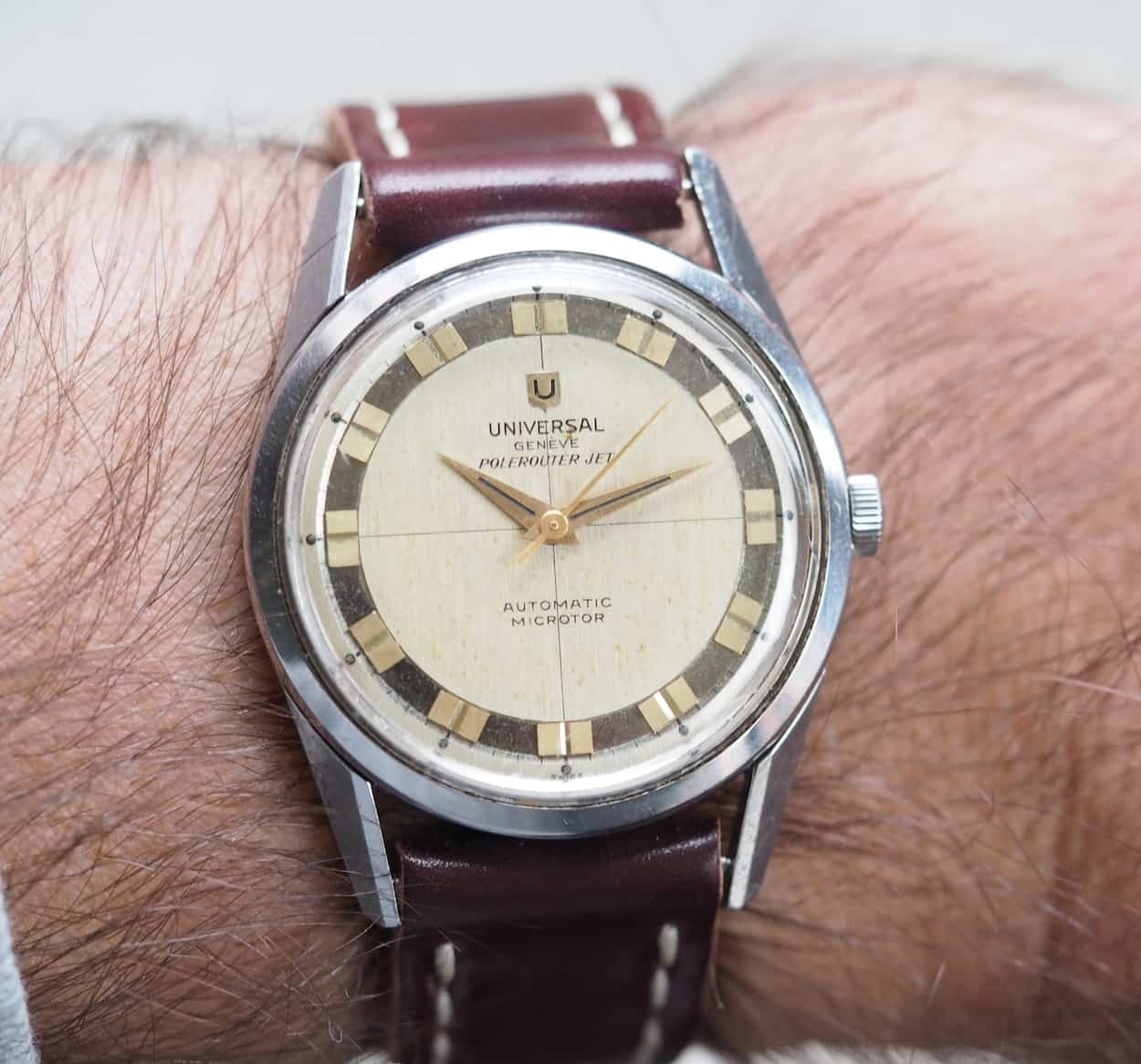 The Polerouter Jet wears well on the wrist