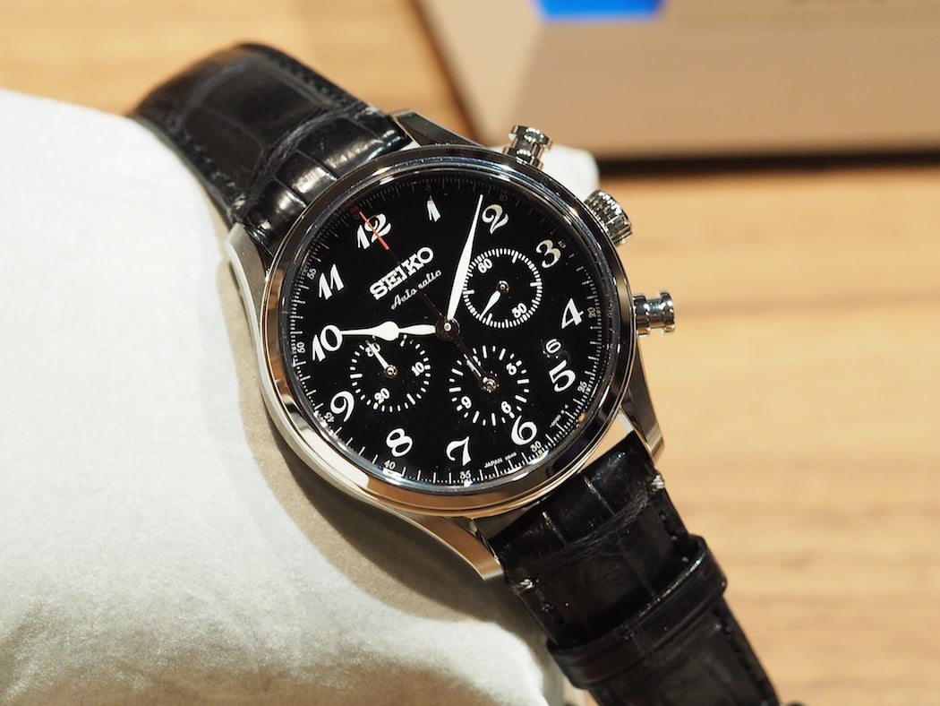 The Seiko Presage 60th Anniversary with black lacquer dial
