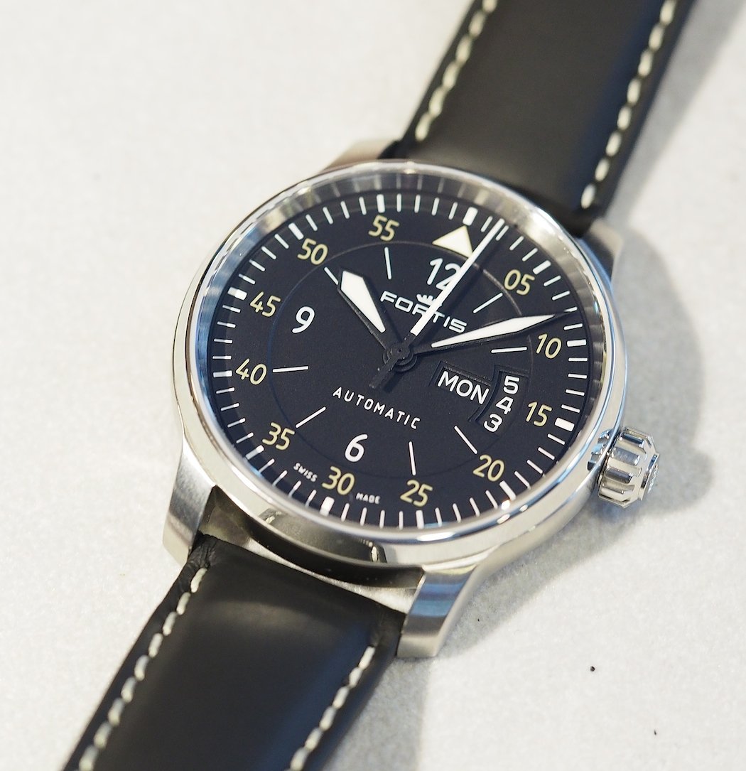 A real beauty on the wrist - the Fortis Cockpit One from Baselworld 2016