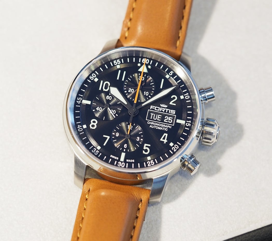 The Flieger Professional Chronograph from the Fortis Baselworld 2016 presentation