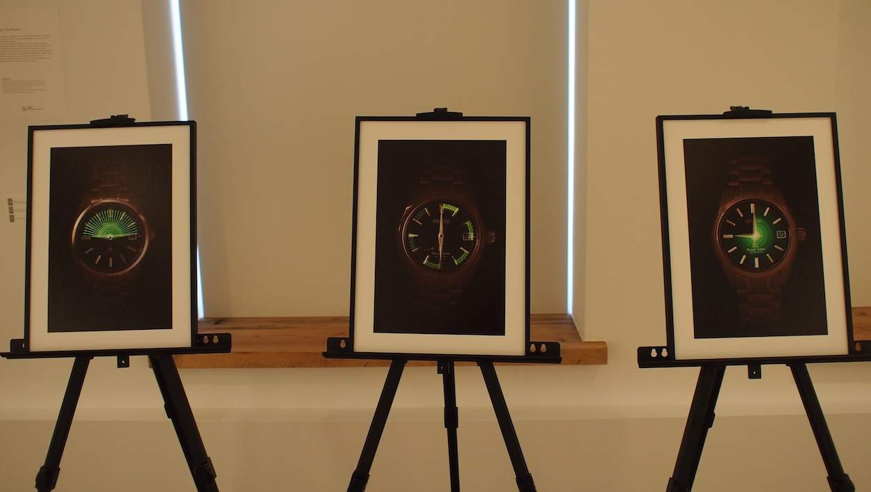 The photography exhibit on Grand Seiko