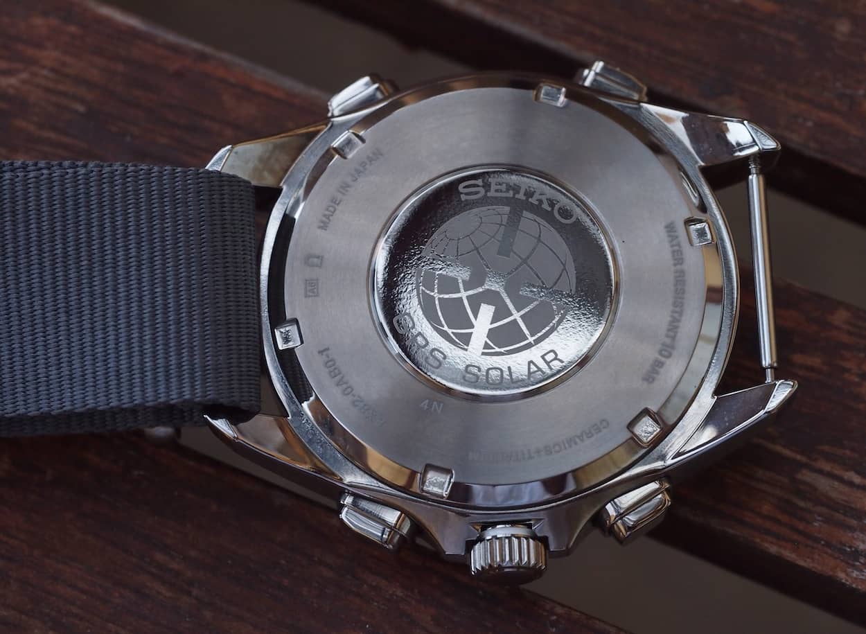 Seiko Astron case back