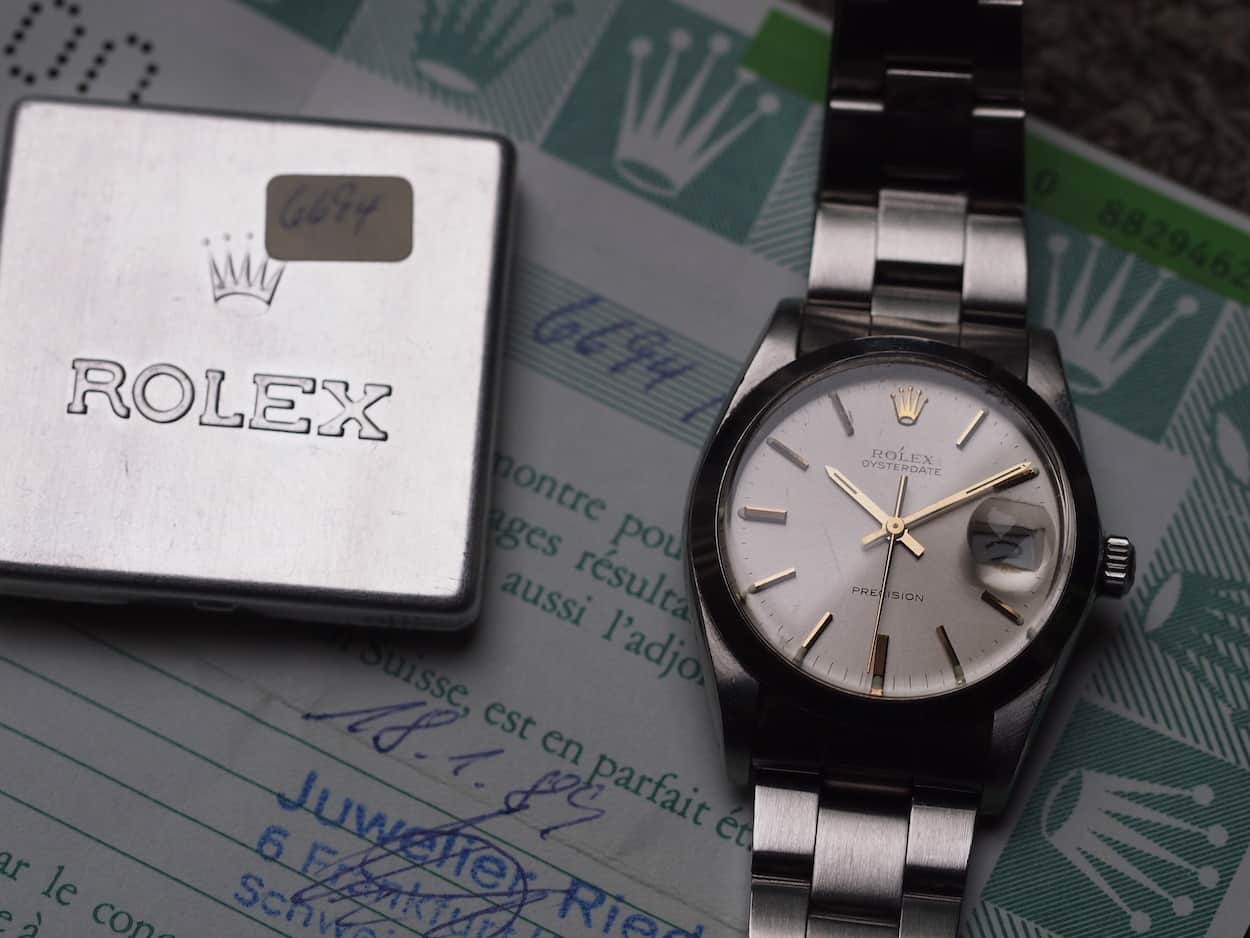 Rolex Oysterdate Precision 6694