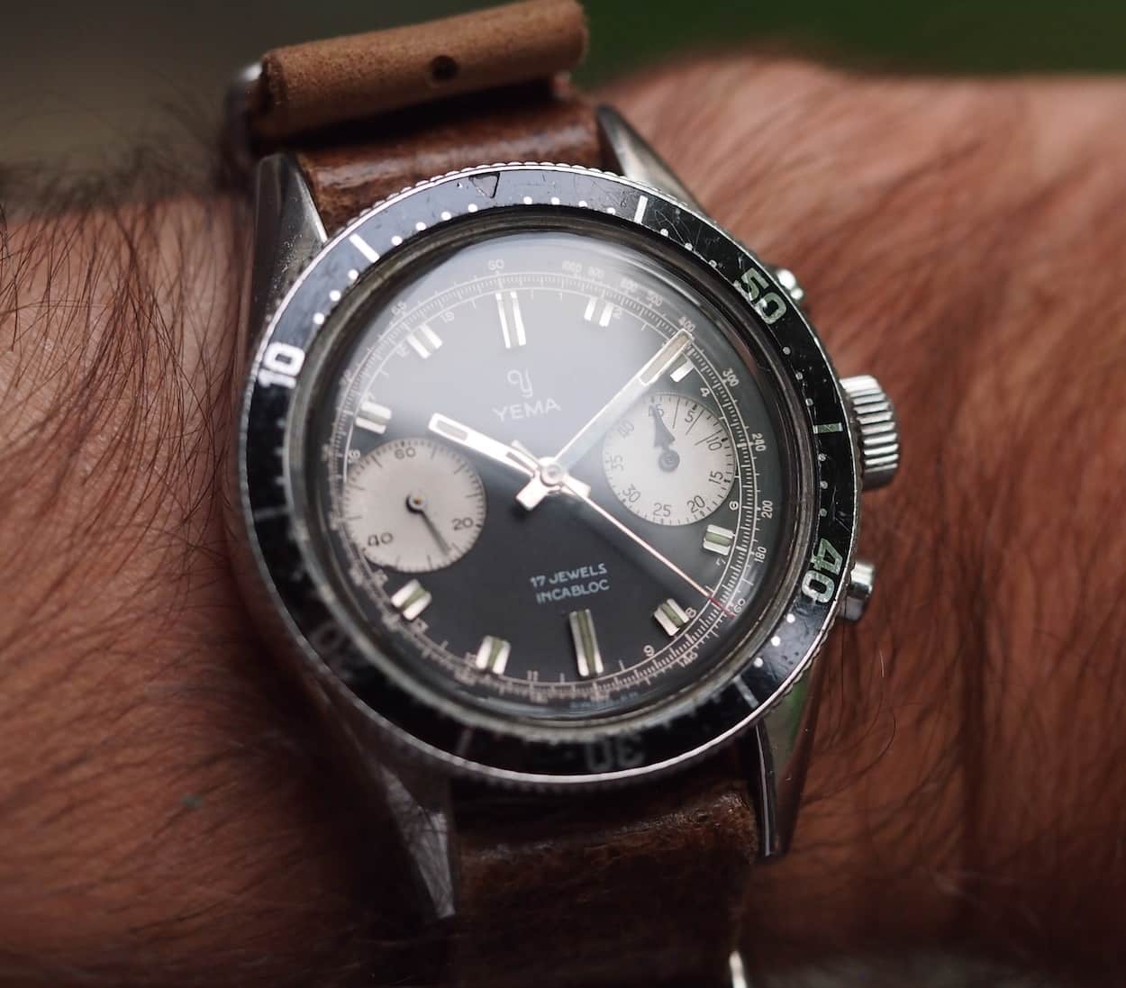 Yema Daytona wrist shot
