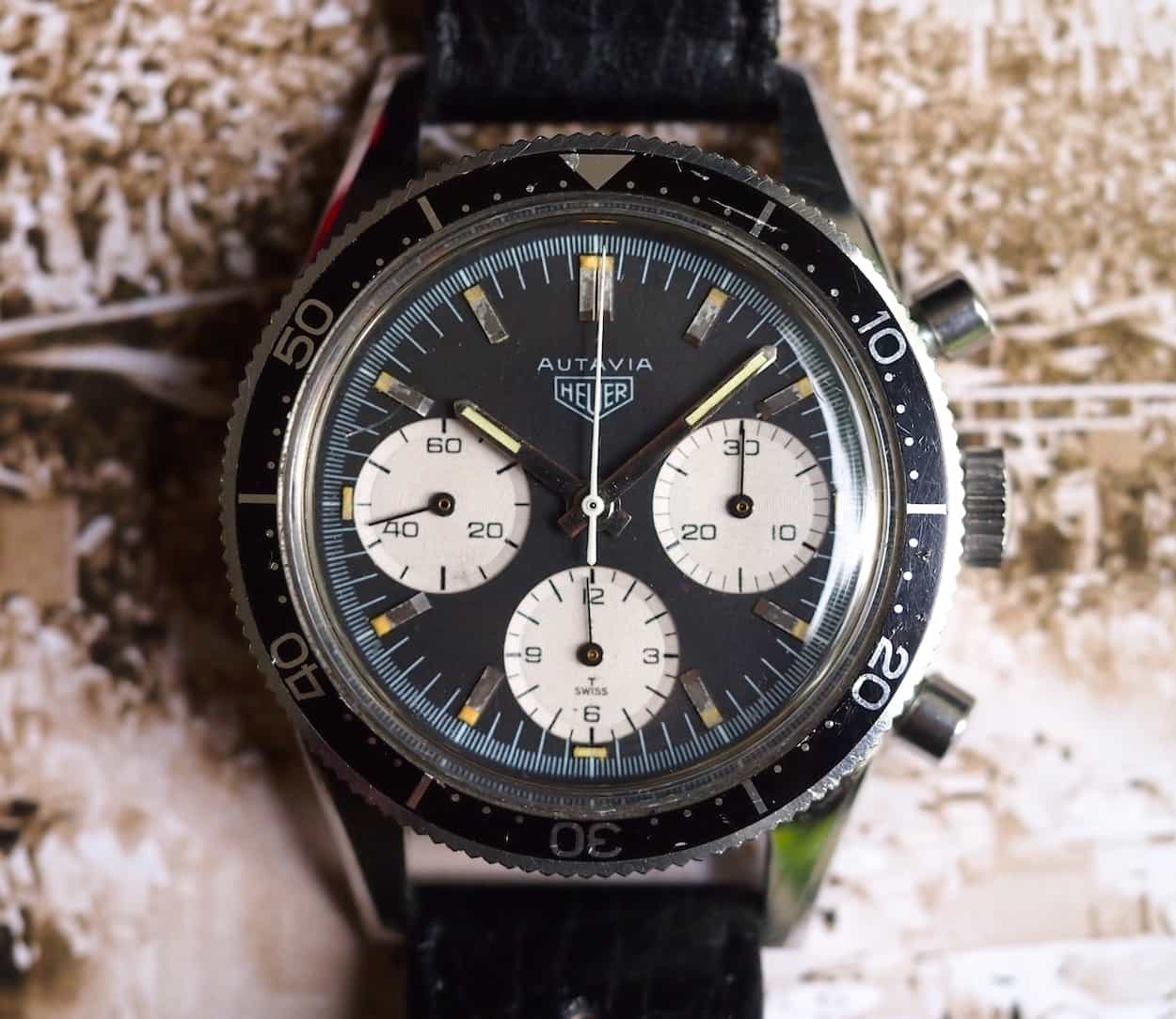 Heuer Autavia 2446 head-on