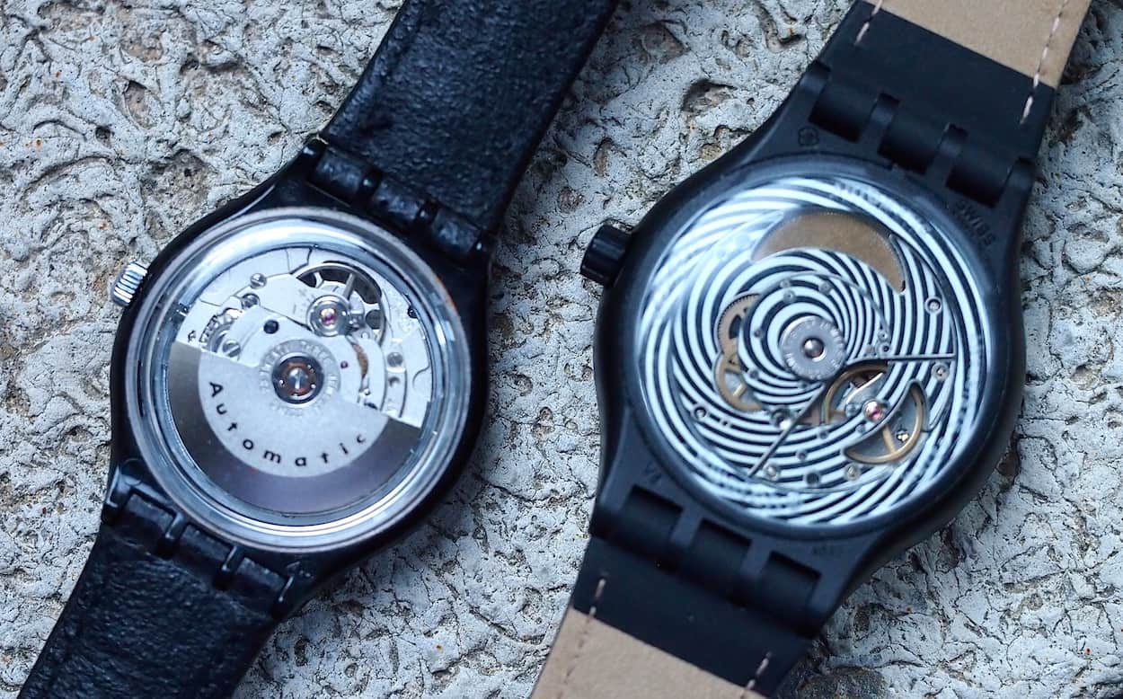 Swatch Automatic and Sistem 51 movements